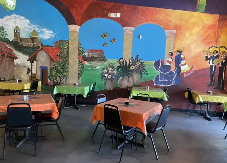 The mural room